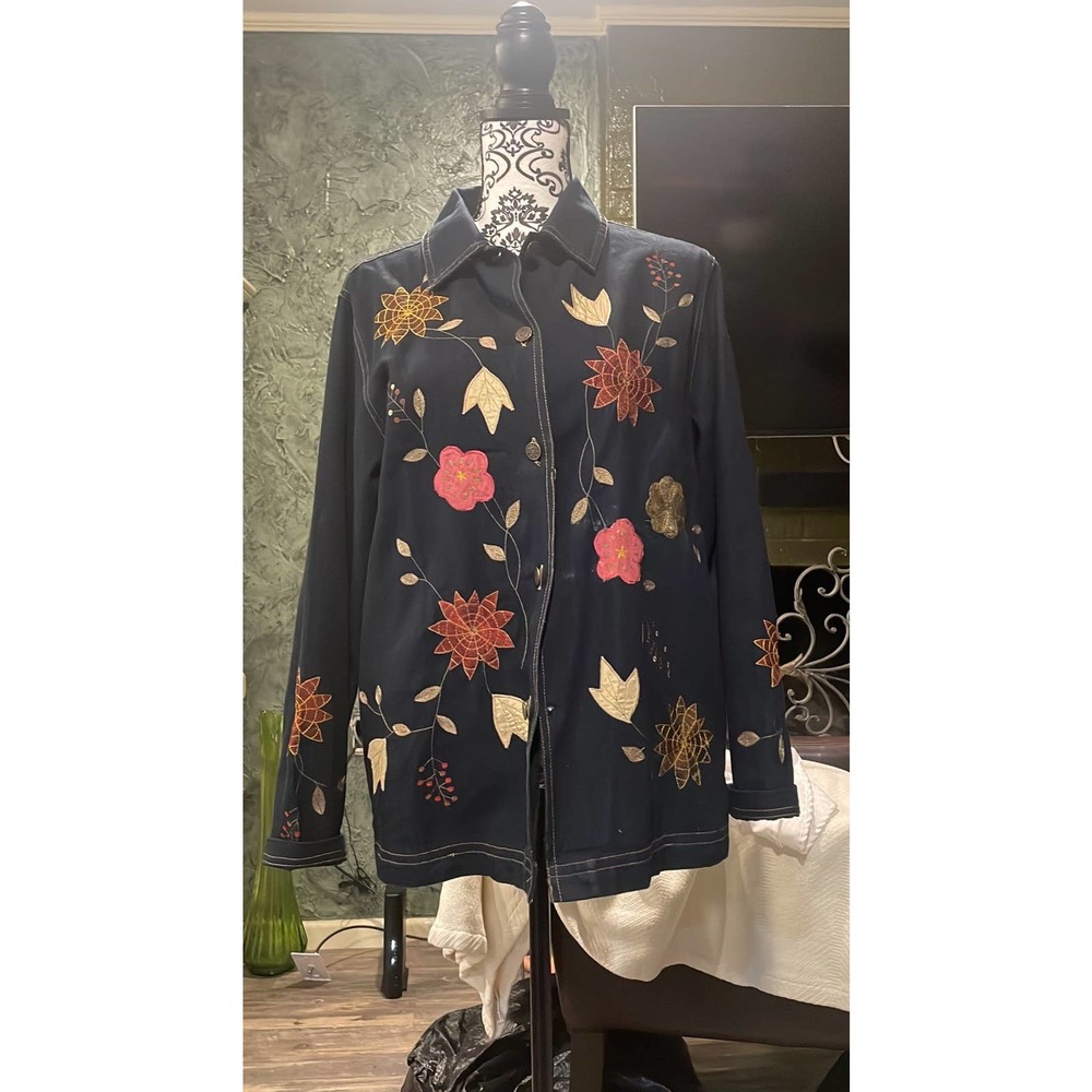 Tudor Court button down blazer jacket size medium